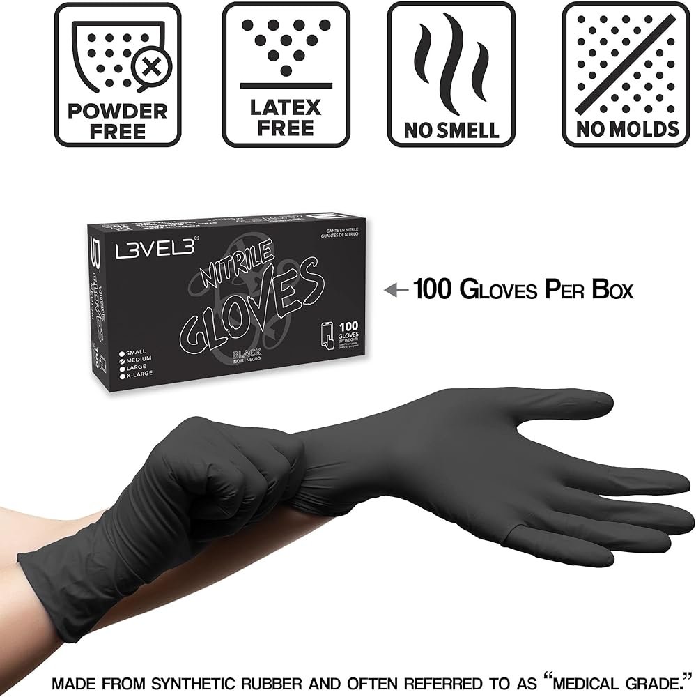 Level 3 Nitrile Gloves - Image 2
